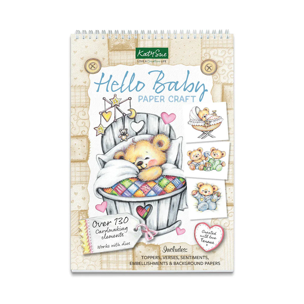 Bloc de papier « Hello Baby »