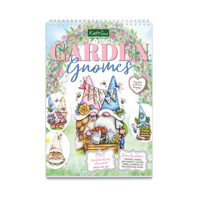 Bloc de papier pour artisanat : Gnomes de jardin