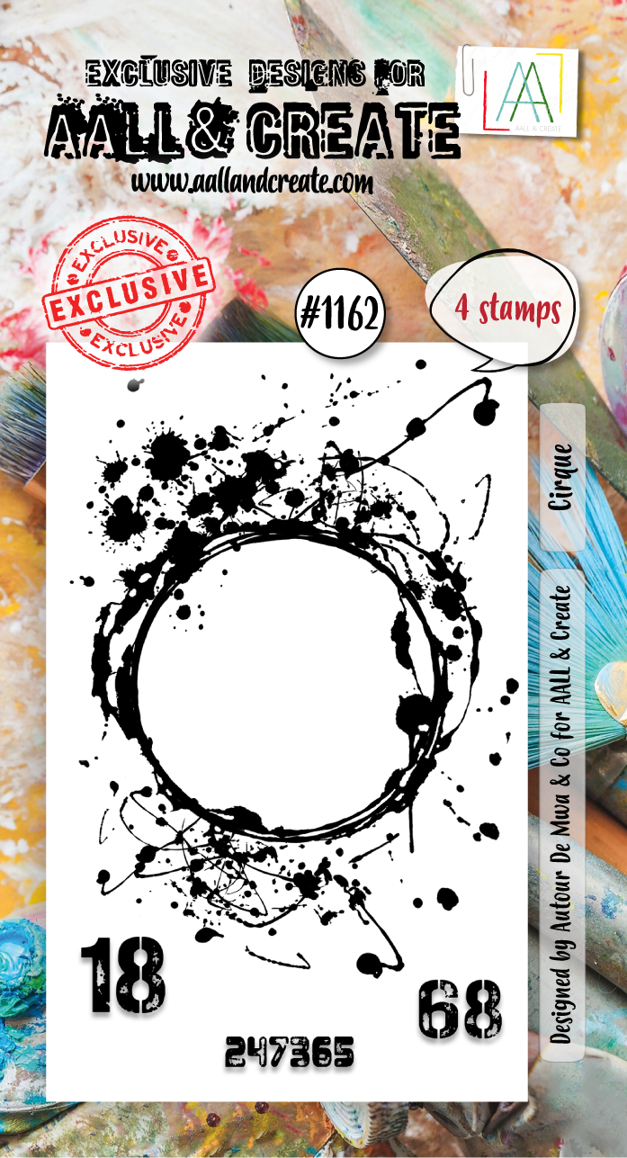 AALL and Create - A8 Stamp Set - Cirque — Ecstasy Crafts
