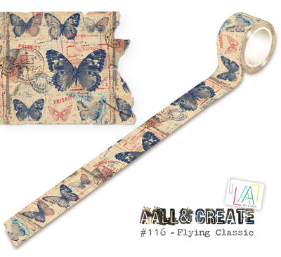 AALL and Create - Ruban adhésif 25mmx10m - Flying Classic