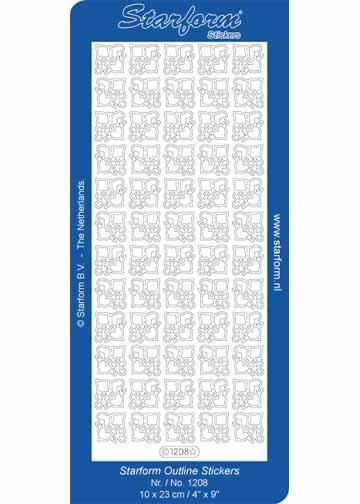 Autocollants décoratifs - Coins en forme de cartes à jouer