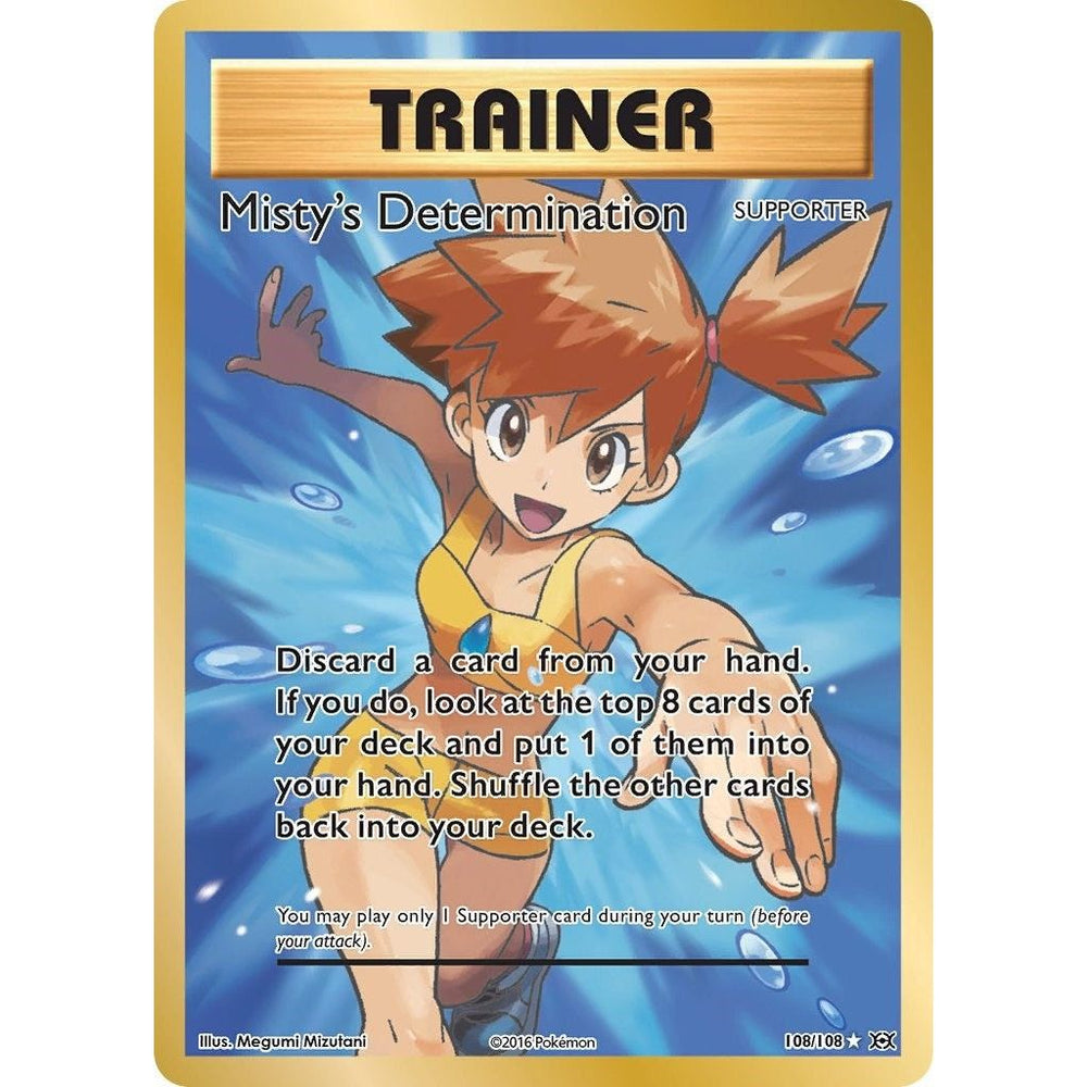 Misty's Determination (Full Art) (108/108) (EVO)