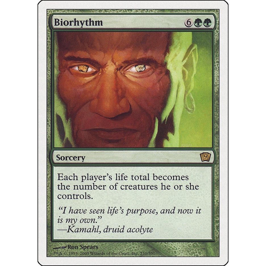 Biorhythm (231) (9ED)