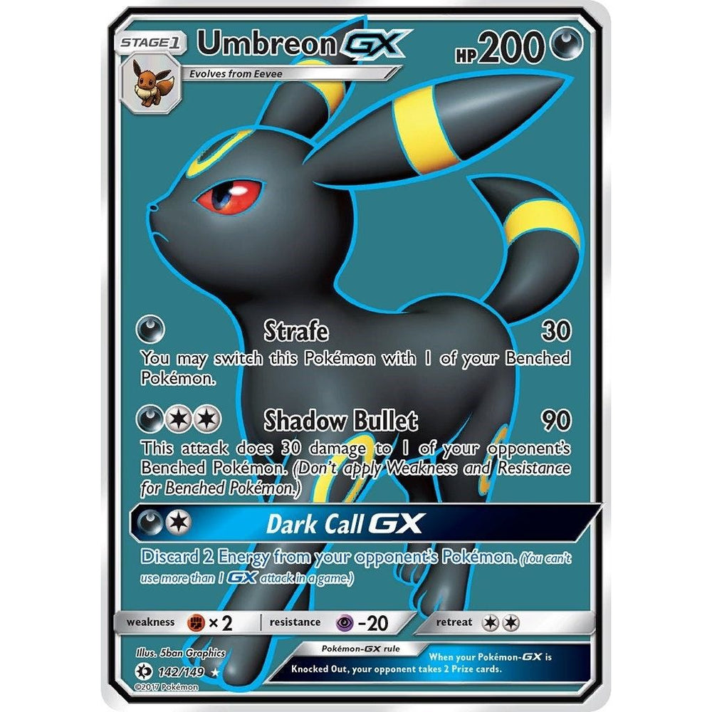 Umbreon GX (Full Art) (142/149) (SM01)