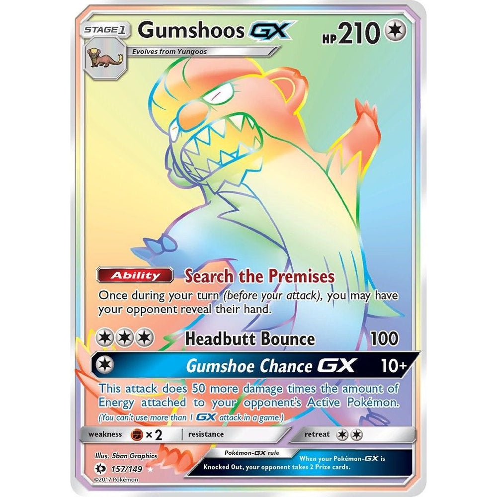 Gumshoos GX (Secret) (157/149) (SM01)