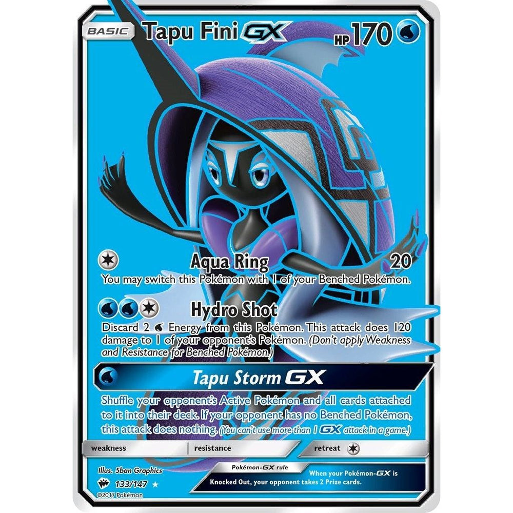 Tapu Fini GX (Full Art) (133/147) (SM03)