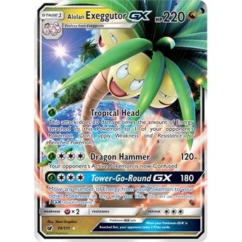Alolan Exeggutor GX (74/111) (SM04)