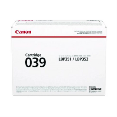 Canon Cartridge 039 Black (0287C001)
