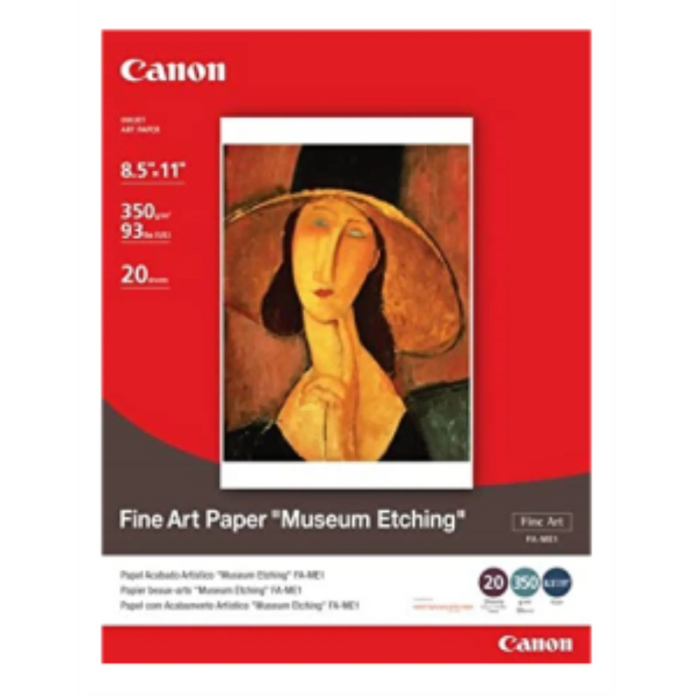 FA-ME1 8.5" x 11" Fine Art Paper Museum Etching (20 sheets/pkg)*
