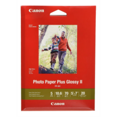 PP-301 Papier Photo Lustré Plus 5" x 7" (20 feuilles/paq)