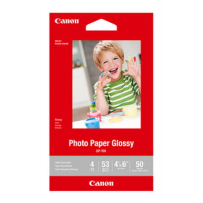 GP-701 4" x 6" Photo Paper Glossy (50 sheets/pkg)