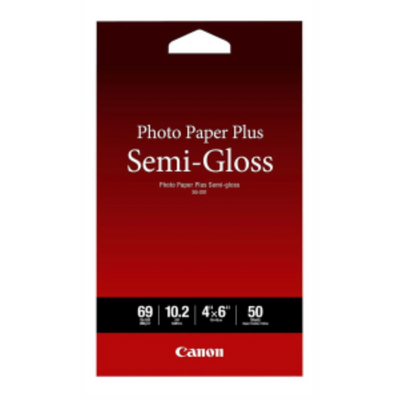 Canon SG-201 4" x 6" Photo Paper Plus Semi-Gloss (50 sheets) (1686B014)