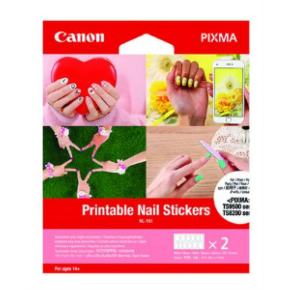 NL-101 Printable Nail Stickers (2 sheets/pkg)