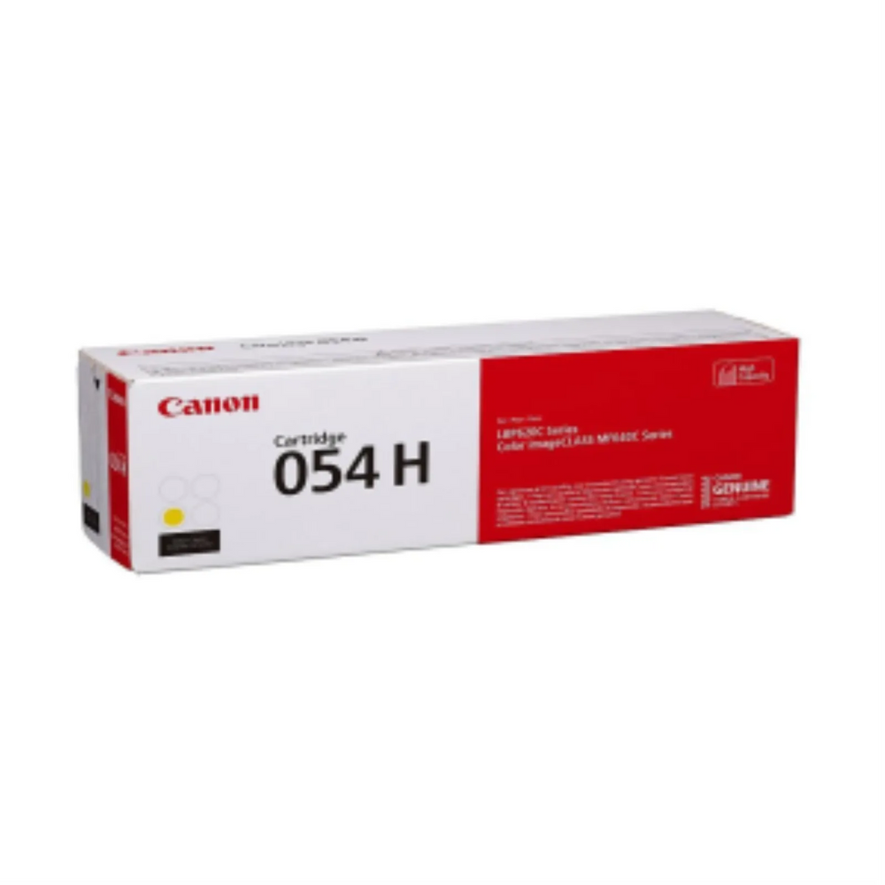 Canon 054H Yellow Cartridge, High Yield SKU 3025C001