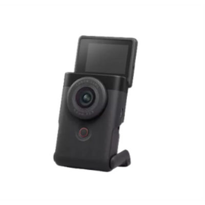Canon 5947C002 PowerShot V10 – Caméra de vlogging tout-en-un 4K avec support intégré