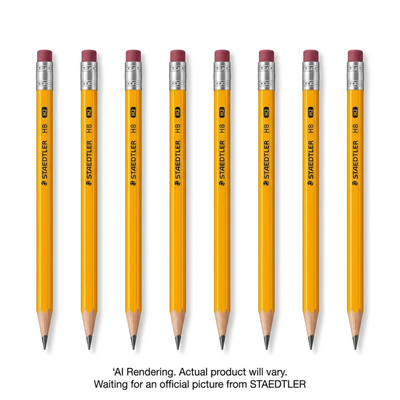 Staedtler Pencil Yellow Triang Extrusion HB 8pak (173-PB8A6)