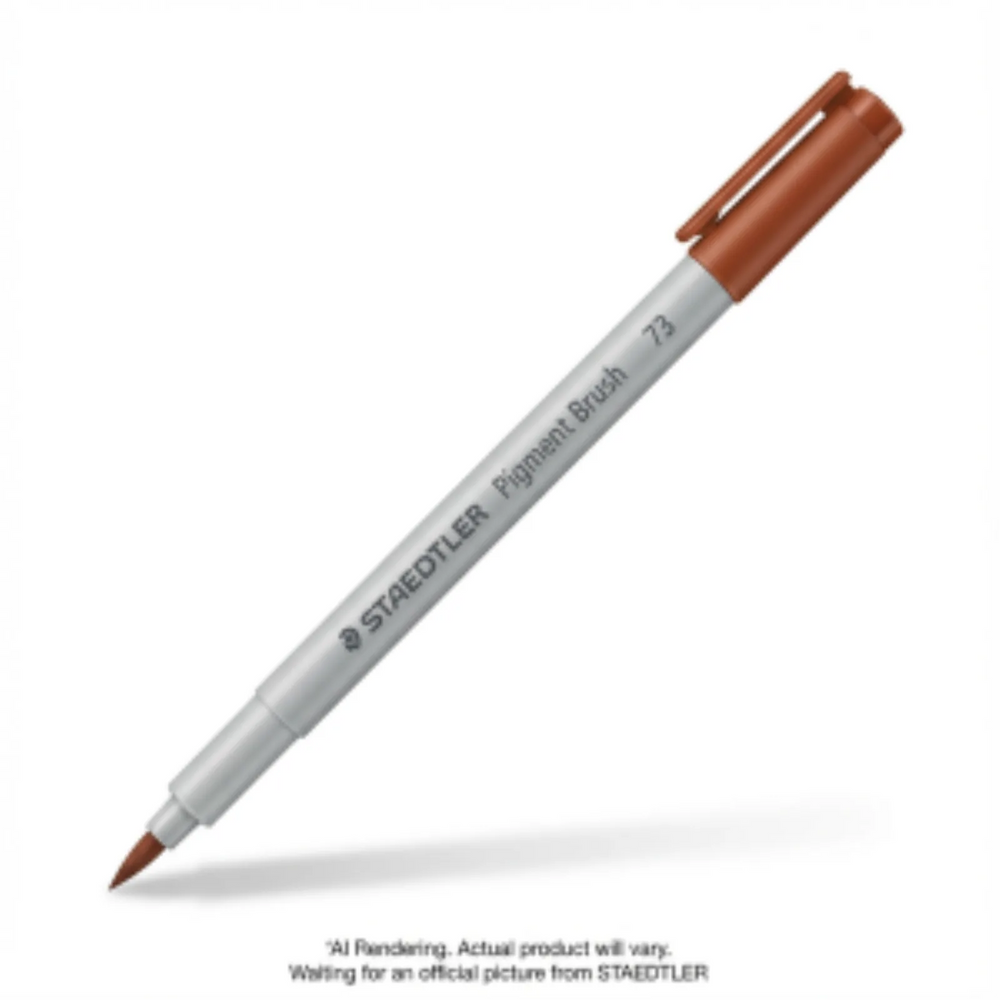 Pigment Brush Pen Burnt Sienna