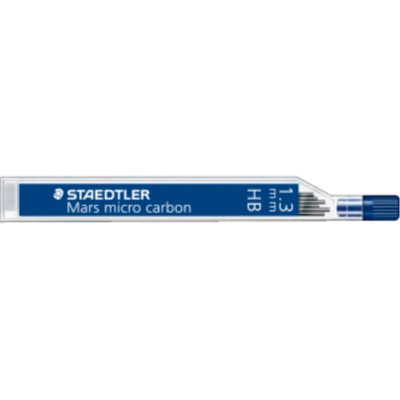 Staedtler Mechanical Pen Lead Mars Micro 1.3mm HB 6 Pack (250-13-HB-03)