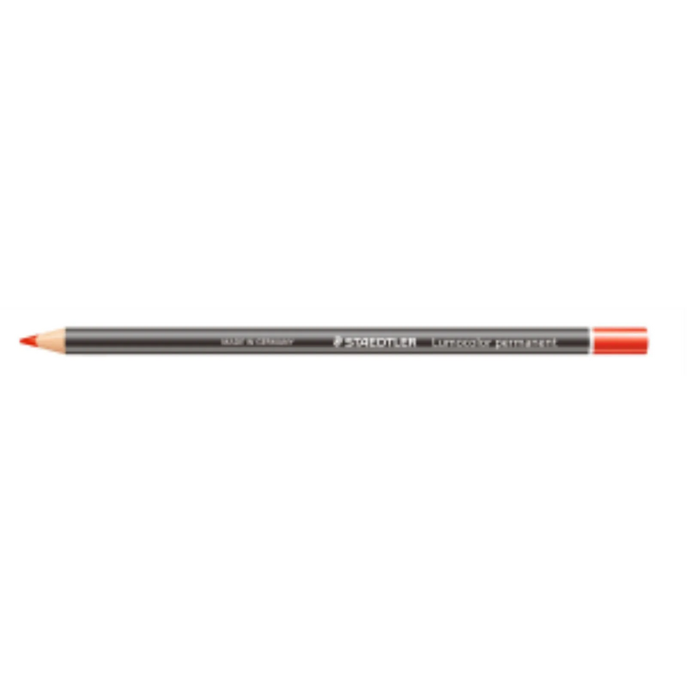 Lumocolor® permanent glasochrom Waterproof dry marker - Red