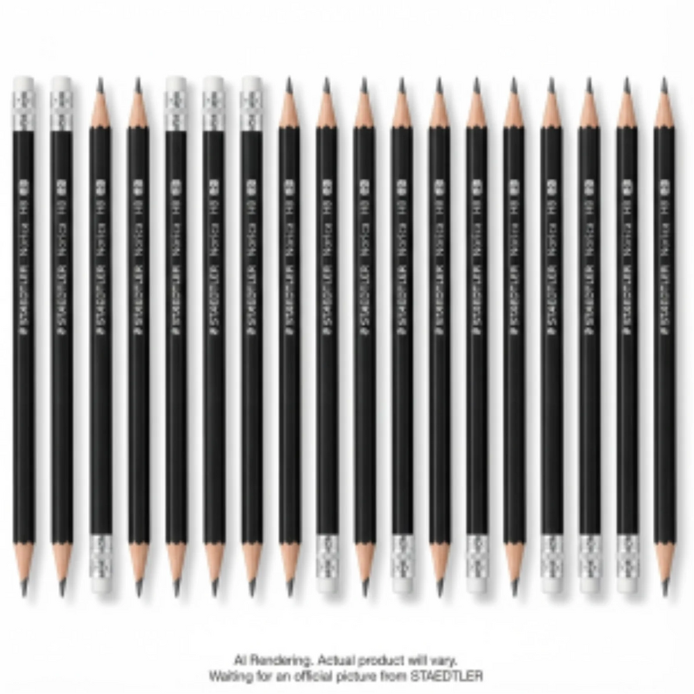 Pencil Norica blackHB 24pk FSC 100%