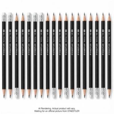 Crayons Norica noir HB 24 un. FSC 100%