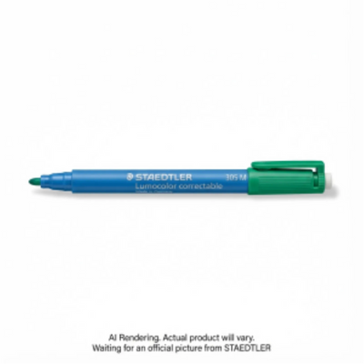 Staedtler Lumocolor Correct M Green OHP Pen (305-M-5-03)