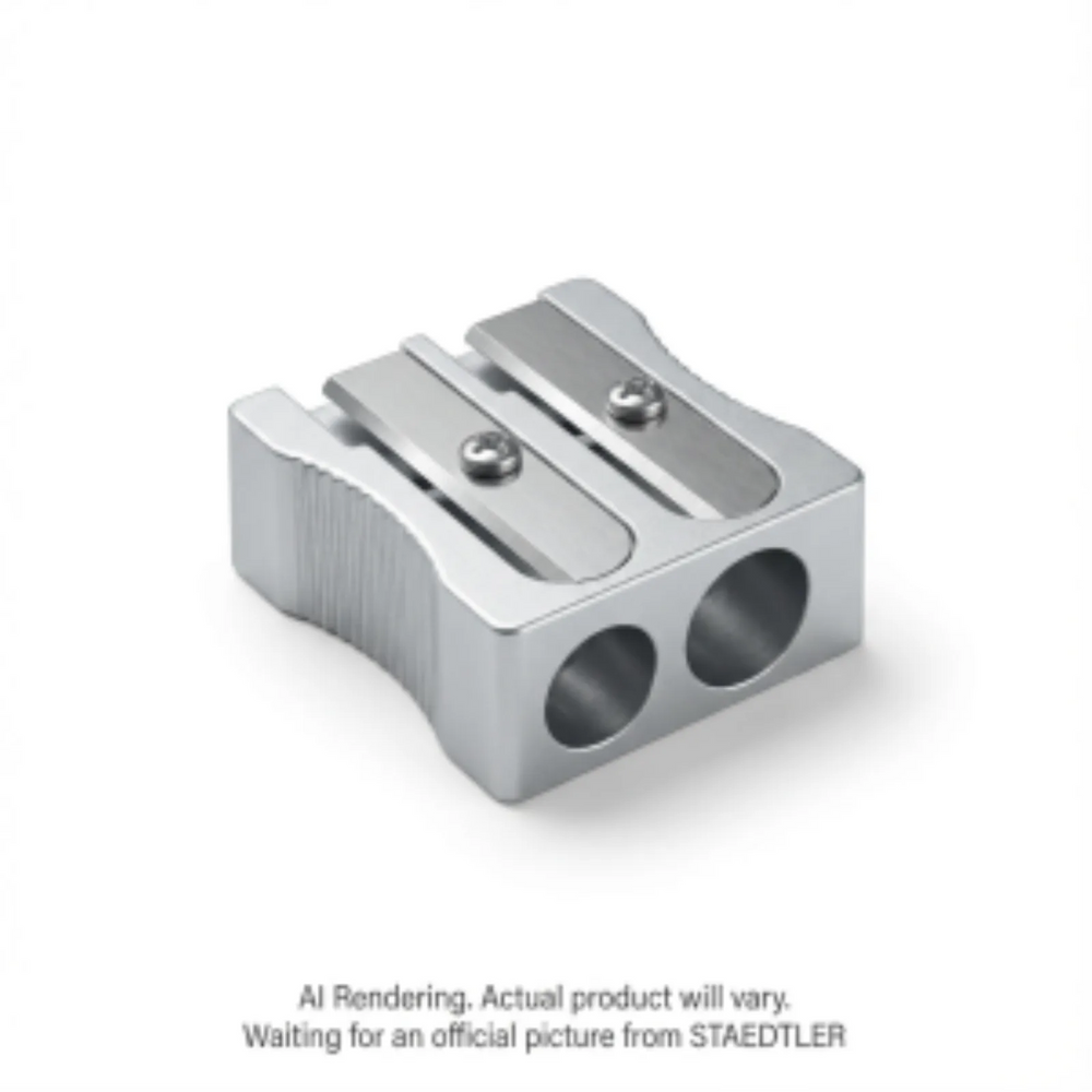 Double-hole plastic silver - Box of 20