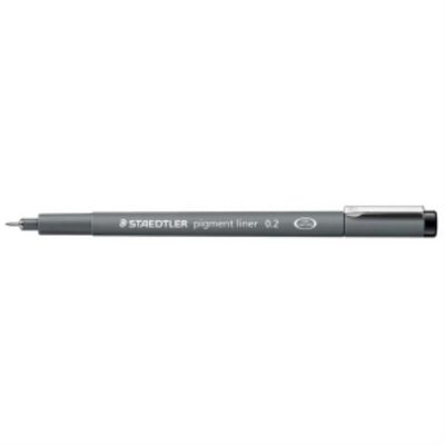 Fineliner Pigment Liner 0.2Mm Black