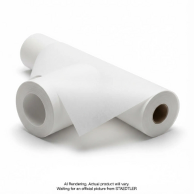 Staedtler Vellum 100% Rag Plain 24" x 5yd Roll (946-245R-NA)