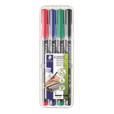 Universal pen Lumocolor perm B 4pcs