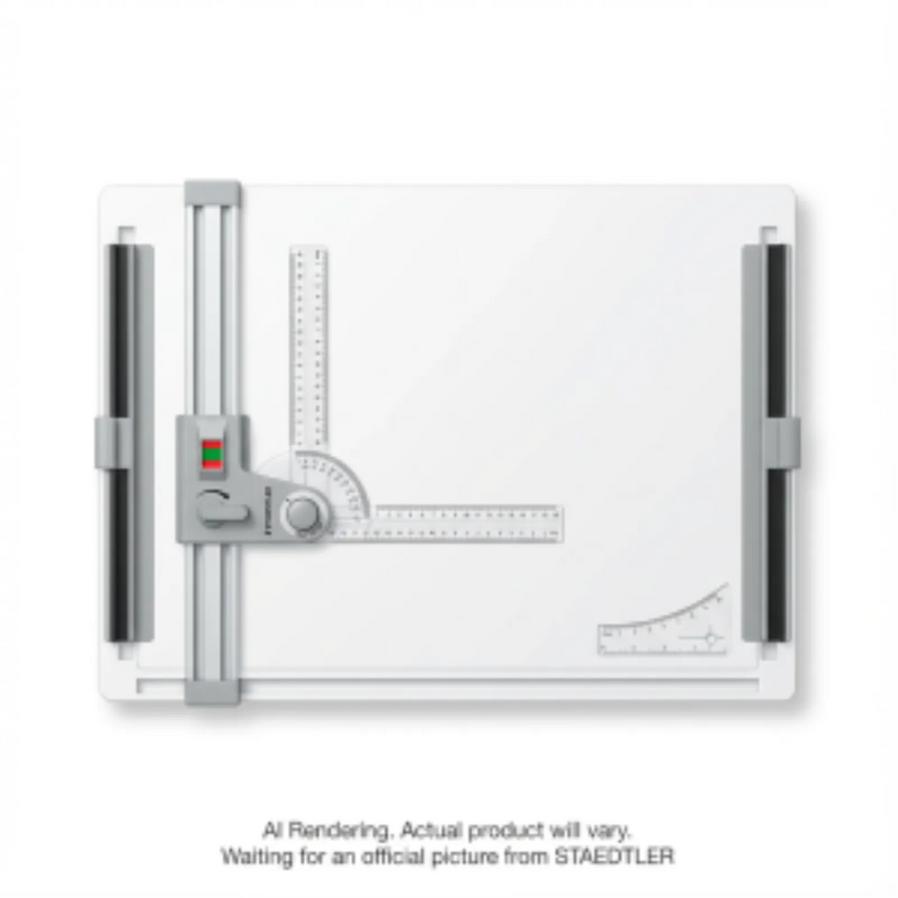 Drawing board incl. draft.head Mars