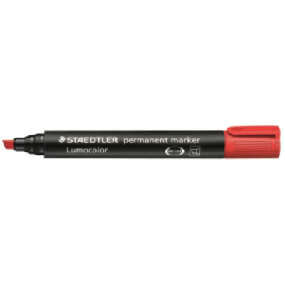 Staedtler Lumocolor Permanent Marker Red (350-2-02)
