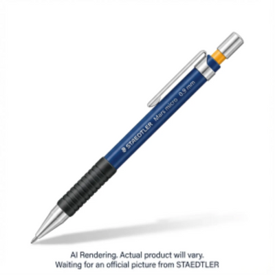 Staedtler Mechanical Pencil Mars Micro 0.9mm Black (775-09BKA602)