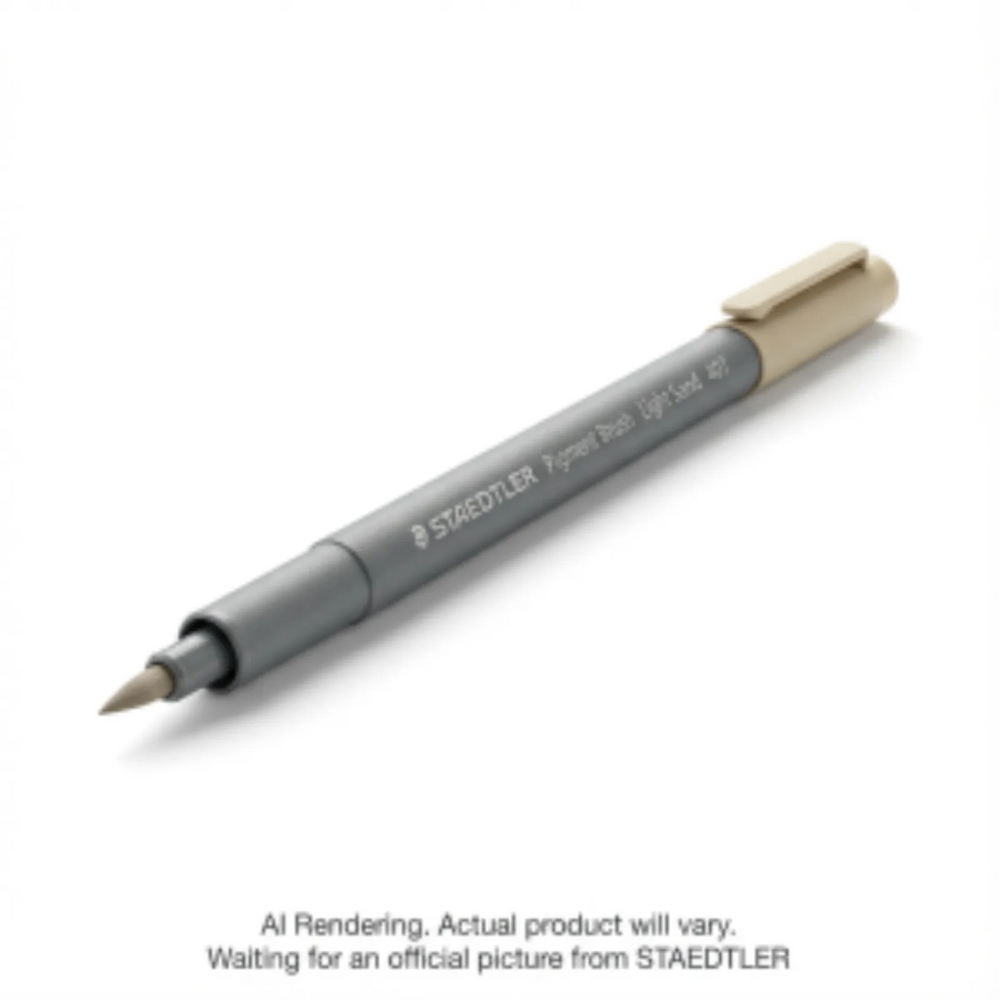 Pigment Brush Pen Light Sand