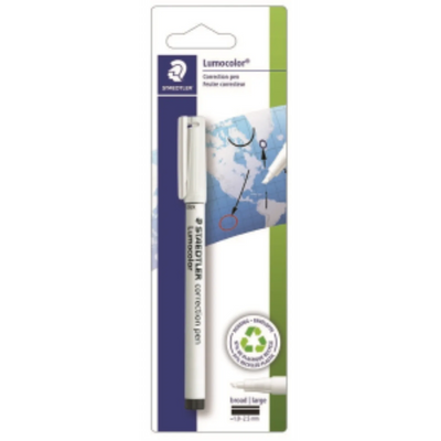 Staedtler Lumocolor Correction Pen, 1pc (319-BK-A610)
