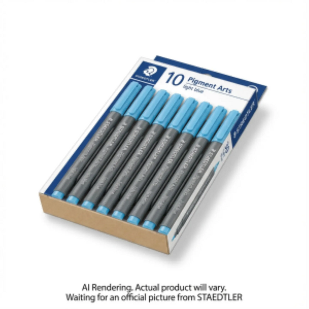 Pigment Brush Pen Light Blue