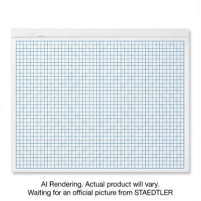 Staedtler Paper Bond 4x4 Grid Pad 17x22 50 Sheets (937-1722P402)