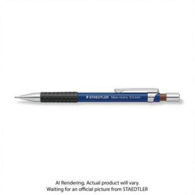 Staedtler Mechanical Pencil Mars Micro 0.5mm Black (77505BKA6M02)