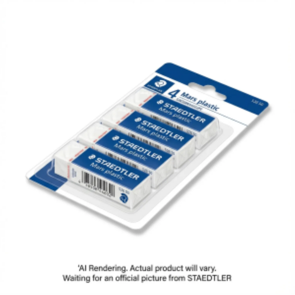 Eraser Mars plastic BK