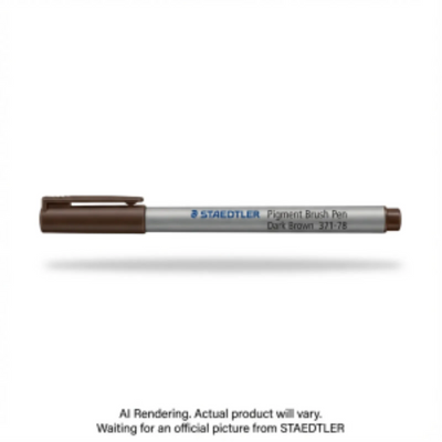 Staedtler Pigment Brush Pen Dark Brown (371-78-10)
