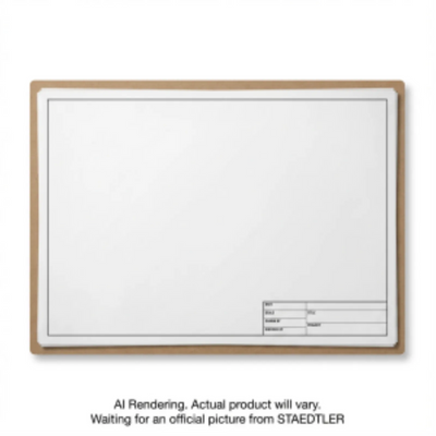 Staedtler Vellum 100% Rag T. Block 18x24, sht10 (947-1824T-02)