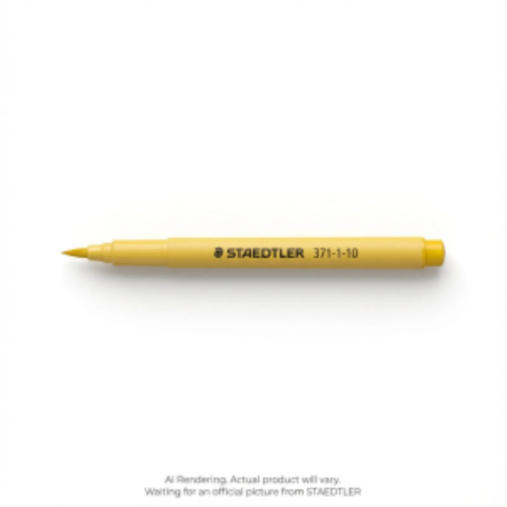 Pigment Brush Pen Yellow