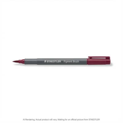 Staedtler Pigment Brush Pen Bordeaux Red (371-23-10)