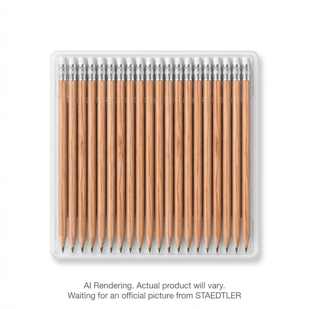 Pencil round HB/2, 24pk, FSC 100%
