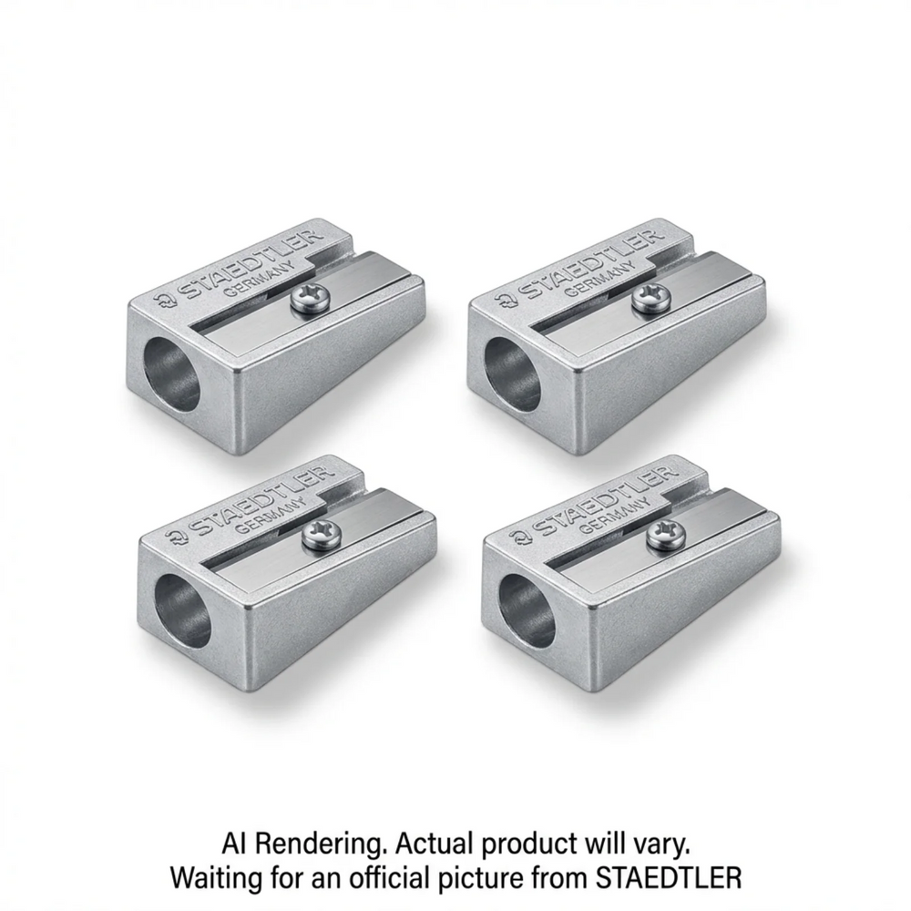 Metal sharpener single-hole 4 BK
