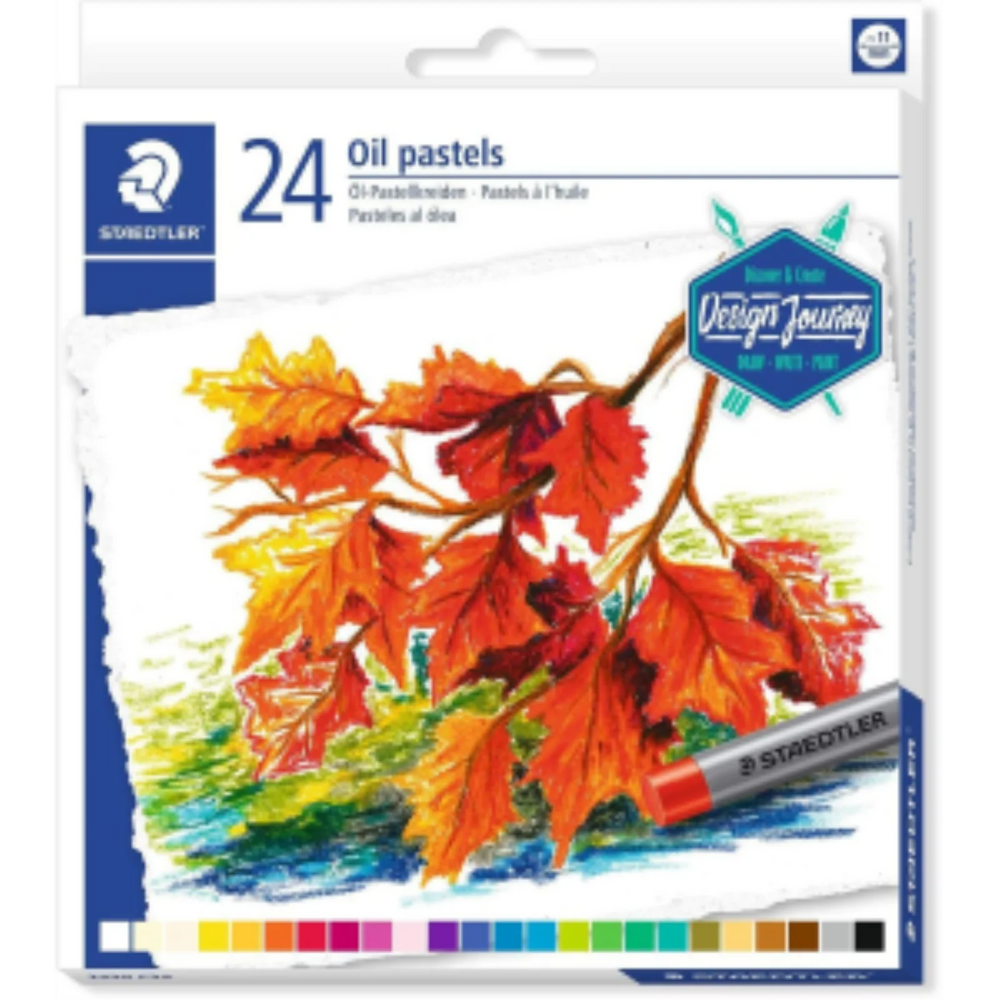2420-C24-07 STAEDTLER-Mars Limited SET OF OIL PASTEL 8mm.CRD