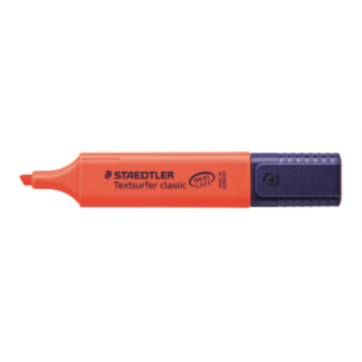 Surligneur fluorescent rouge Staedtler Texsurfer (364-2-03)