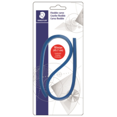 Règle flexible Staedtler Curve 18" 450mm (97160-18BK03)