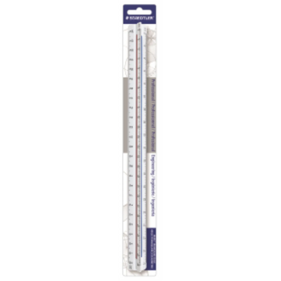 Staedtler Triangular Scale Ruler Plastic (98718-34BK)