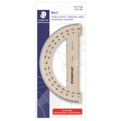 56852-15BK02 STAEDTLER-Mars Limited PROTRACTOR 180deg.6"